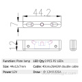 Truck tail lamp for motorcycle LED license lights